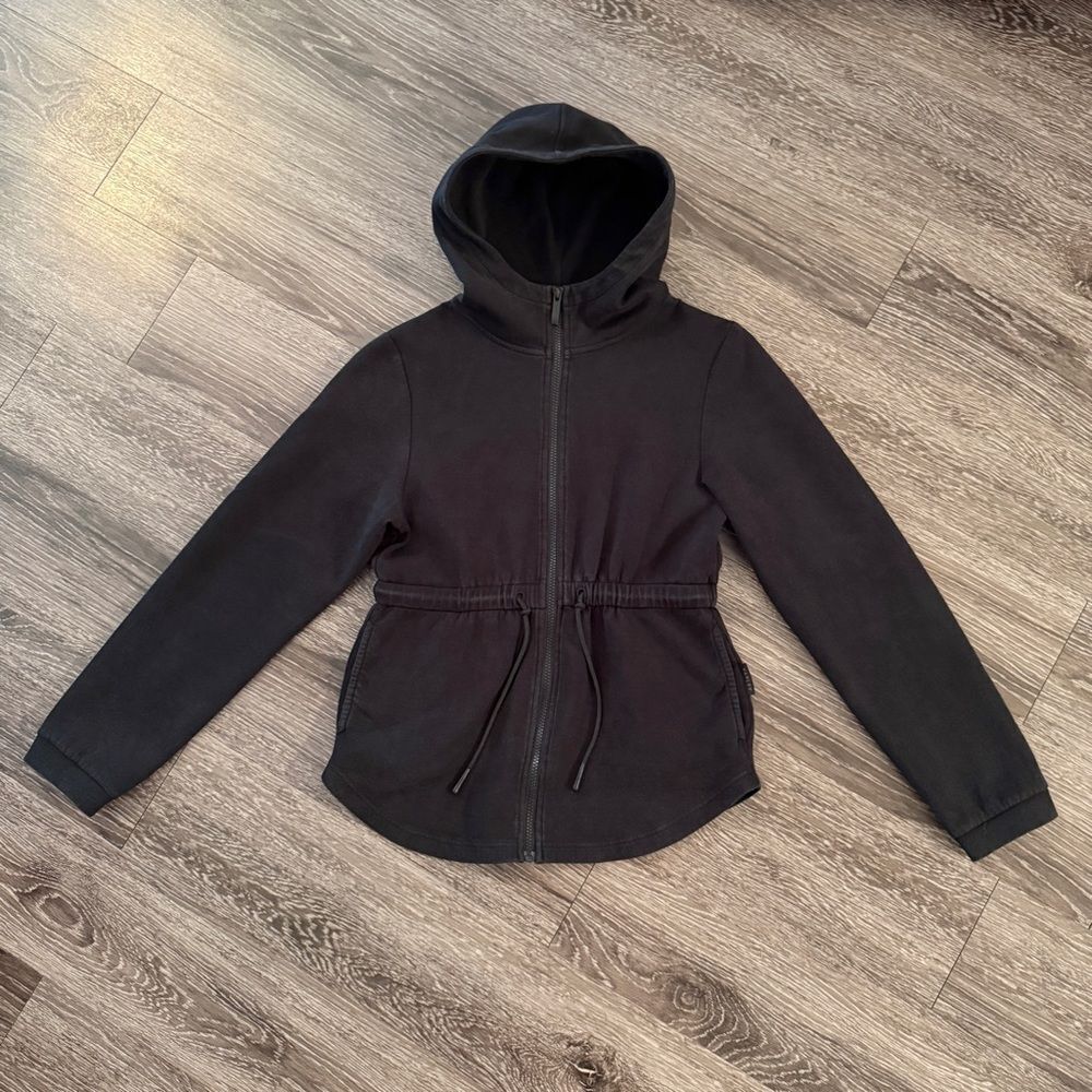 Varley Sofia Drawstring-Waist Hooded Jacket - Picture 1 of 7